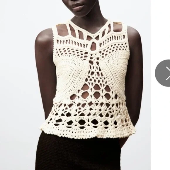 Zara crochet top - Picture 3 of 6